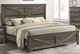 Furniture of America® Britonale Rustic Gray Eastern King Panel Bed-0