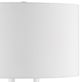 Currey & Company La Porta Glossy White/Black Table Lamp-4