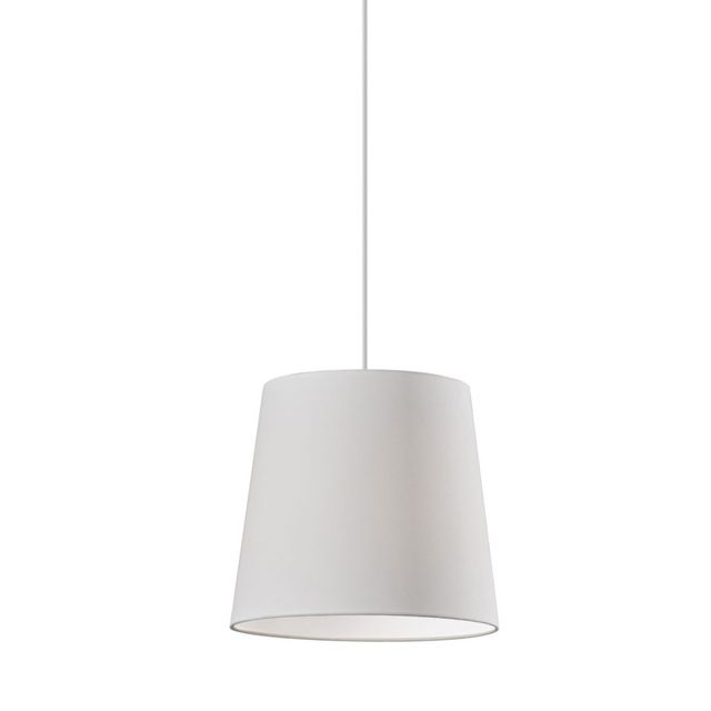 Adesso® Tall Drum Shade Pendant with Cord Set-0