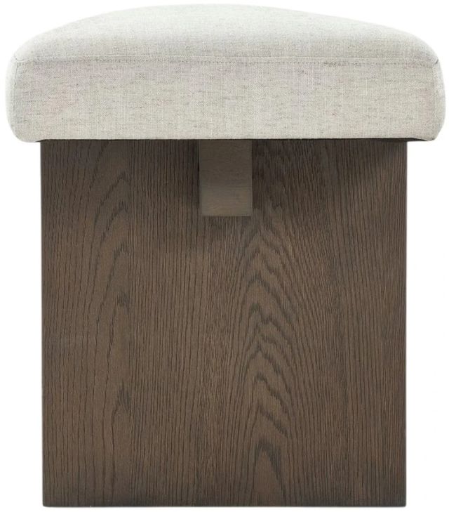 Modus Furniture Oakland Beige/Brunette Dining Bench-3