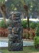 A & B Home Gray/Green Stone Fountain-3