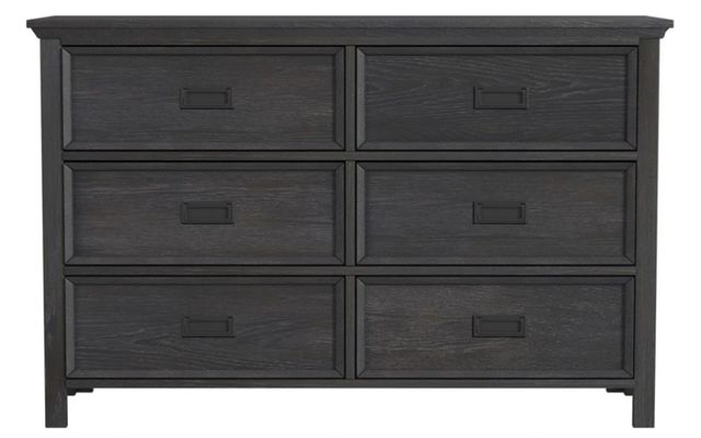 Elements International Hampton Kids Charcoal Youth Dresser-2