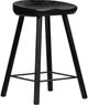 Four Hands Barrett Matte Black Counter Stool-0