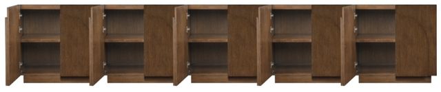 Meridian Furniture Navona 5-Piece Brown Walnut Sideboard Set-2