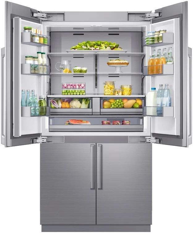 Dacor® 42 in. 23.5 Cu. Ft. Panel Ready Built In Counter Depth French Door Refrigerator-2