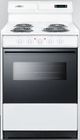Summit® 24" White Electric Freestanding Range-0