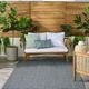 Nourison Home™ Tulum Denim Striped 5'x7' Area Rug-3