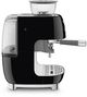 Smeg 50's Style Black Espresso Machine-2