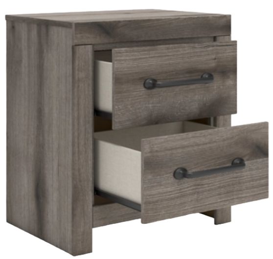 Signature Design by Ashley® Graystorm Brown/Gray Nightstand-4