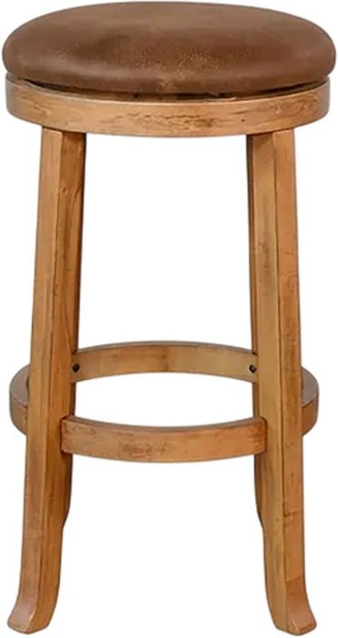 Sunny Designs™ Sedona Rustic Oak 24" Swivel Stool-2