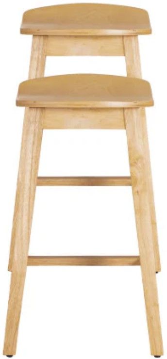 Linon Cappy 2-Piece Natural Counter Stool Set-4