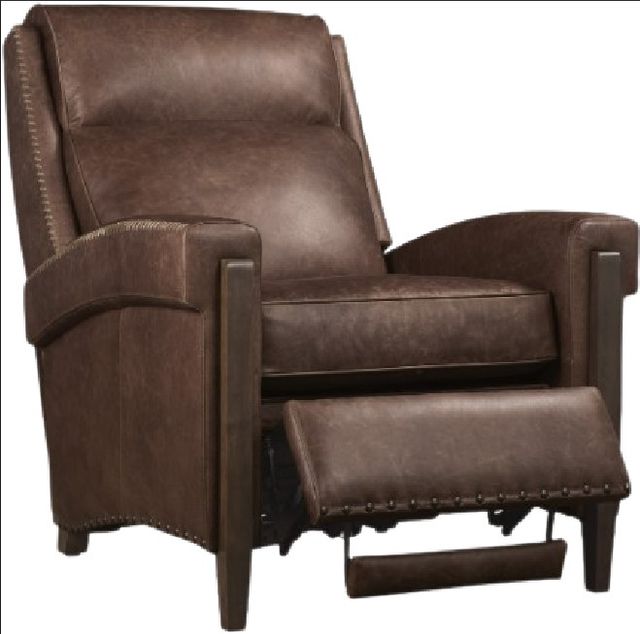 Hooker® Furniture Whitton Studio Chocolate Power Recliner with Power Headrest-1