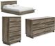 Signature Design by Ashley® Shallifer 3-Piece Brown Queen Panel Bed Set-0