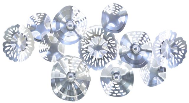 Classy Living Industrial Chic Circles Wall Decor-0