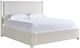 Universal Explore Home™ Dwell Asbury Oatmeal/River Rock Upholstered Queen Panel Bed-0