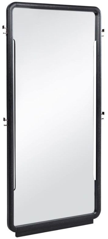 Coaster® Leandro Burnished Black Full Length Mirror-0