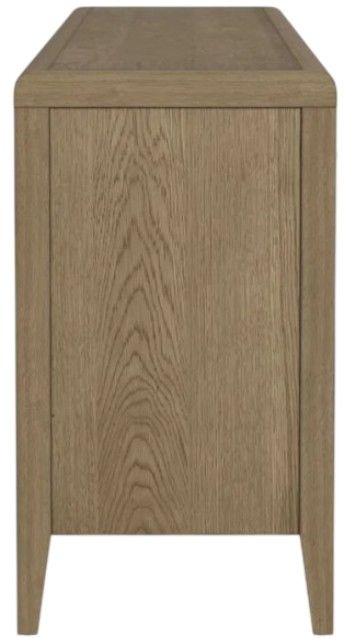 Flexsteel® Reed Driftwood Oak Large Entertainment Console-4