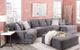 Jackson Furniture Mammoth 3 Piece Smoke Sectional Sofa-2