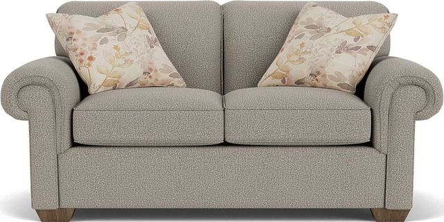 Flexsteel® Main Street Gray Quarry Loveseat-1