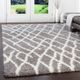 Surya Cloudy Shag Gray 2'x3' Throw Rug-3