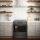 Bosch® 800 Series 30" Black Stainless Steel Slide In Electric Range-4