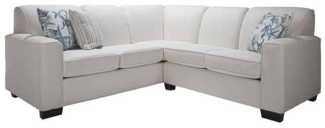 Decor-Rest® Furniture LTD Customizable 2705 2-Piece L-Shape Sectional -0