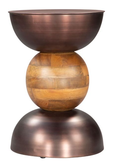 Zuo® Modern Tripoli Bronze Side Table-0