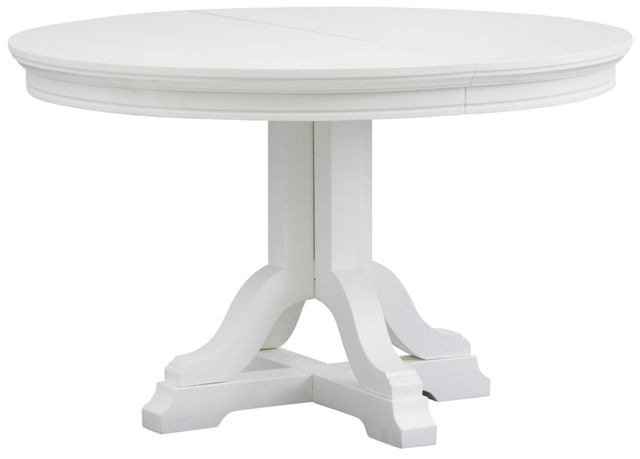 Magnussen Home® Charleston White Dove 48" Round Dining Table-0