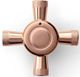 AGA™ Elise Polished Copper 7-Knob Pack for 36'' Ranges-0