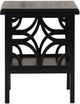 Vintage Furniture Westgate Midnight Black Chairside Table-2