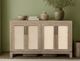 International Furniture Direct Solara White Console-1