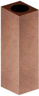 Zline Hand Hammered Copper Chimney Extension-0