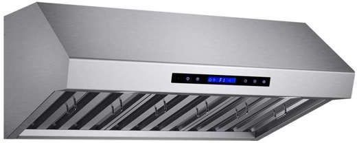 FORNO® Palazzo Alta Qualita 36" Stainless Steel Wall Mounted Range Hood-1