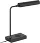 Cal® Lighting & Accessories Delray Charcoal Grey Desk Lamp-2