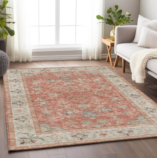Dalyn™ Rug Company Hatay HY9 Coral 5'x8' Area Rug-1