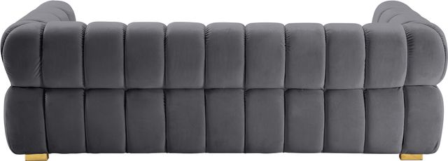 Meridian Furniture Gwen Grey Velvet Sofa-1