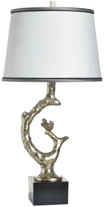 Stylecraft Gala Silver Table Lamp-0