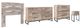 Signature Design by Ashley® Neilsville 4-Piece Whitewash Full Panel Headboard Bed Set-0