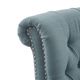 Olliix by Madison Park Aidan Blue Push Back Recliner-4