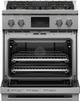 Fisher & Paykel Series 9 30" Stainless Steel Pro Style Dual Fuel Range-1