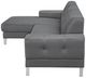 VIG Furniture Divani Casa Forli Gray Fabric Left-Arm Facing Sofa Sectional and Chaise-3