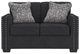 Benchcraft® Jasmine Peaks Coal Loveseat-1