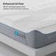 BEDGEAR® H6 Performance® 12" Hybrid Medium Plush Tight Top Twin Mattress in a Box-4