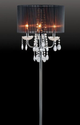 Furniture of America® Jada Chrome Floor Lamp-1