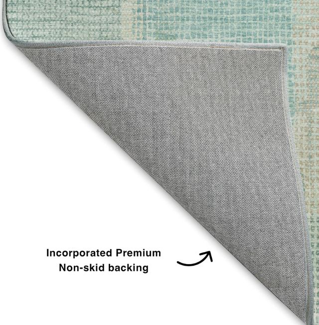 Dalyn™ Rug Company Ravenna RN10 Teal 5'x8' Area Rug-2
