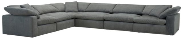Parker House® Exhale 6-Piece Mathis Thunder L-Shape Sectional-0