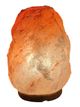 A & B Home Pink 6" Himalayan Salt Lamp with Wooden Base-1