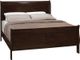 Coaster® Louis Philippe Cappuccino Queen Sleigh Panel Headboard and Footboard-1