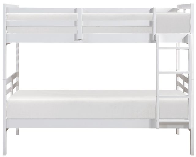 Homelegance® Darden White Twin over Twin Youth Bunk Bed-3