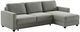 Luonto® Furniture Customizable Hampton Queen Sleeper Sectional with Reversible Chaise-2